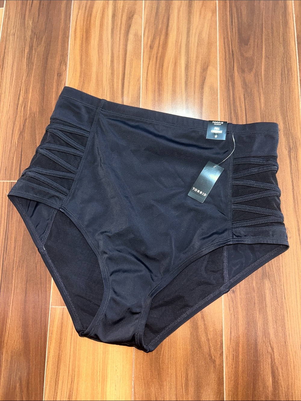 Size 0 Torrid Swim high waisted bikini bottoms